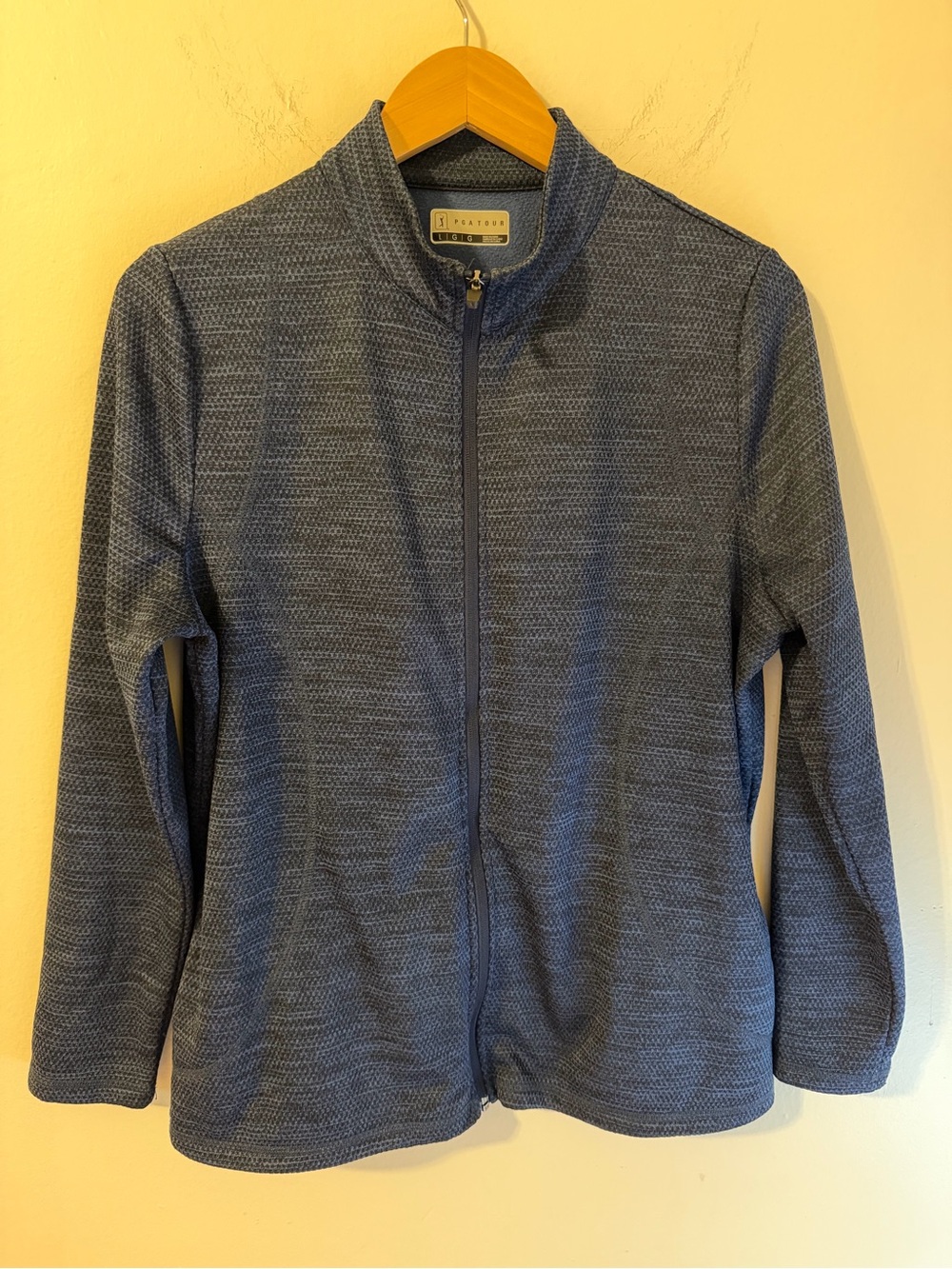 PGA Tour Navy Blue Fleece Jacket